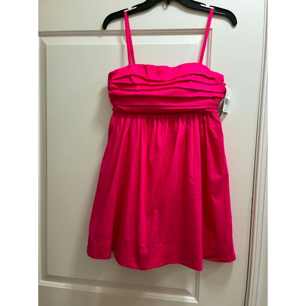 Speechless Womens Size 3 Fuchsia Fit Flare Dress Ruched Party Homecoming NWT‎